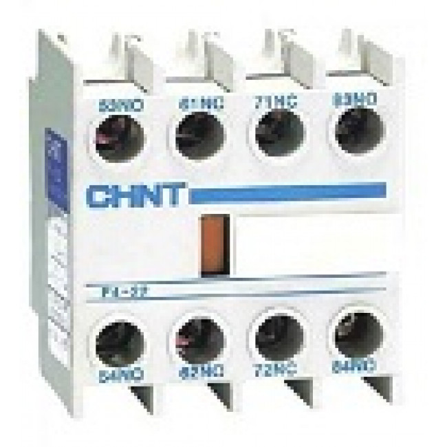  Chint F4-31 Segédérintkező 3NO+1NC   (NC1 NC8 mágneskapcsolóhoz)