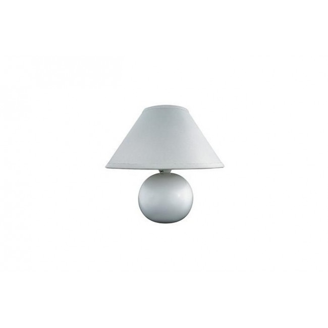 Asztali lámpa E14 foglalattal fehér